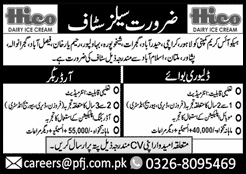 Hico Ice Cream Company Jobs 2025